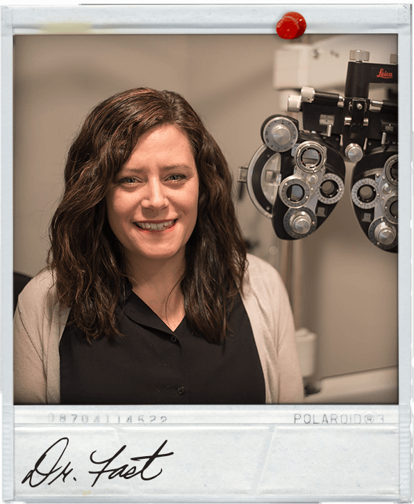 C Fast Optometry dr fast with eye exam equipment